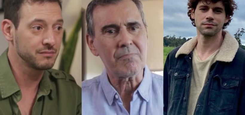 cristián campos y sus hijos, antonio campos y pedro campos