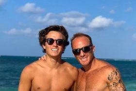 sebastián keitel y su hijo Tatán