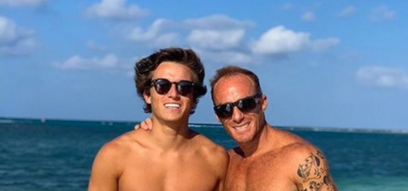 sebastián keitel y su hijo Tatán