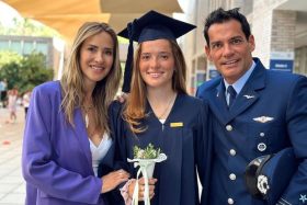 Laura de la Fuente, Cristián de la Fuente, Angélica Castro
