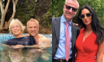 pamela díaz, felipe kast y su mamá