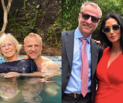 pamela díaz, felipe kast y su mamá