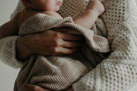madre y su bebé