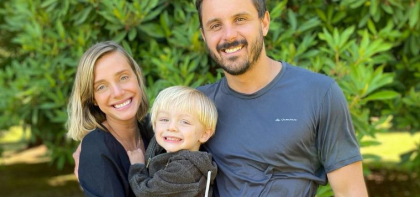 Emilia Daiber, esposo, Baltazar