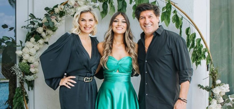 María Alberó, Iván Zamorano, Mia Zamorano