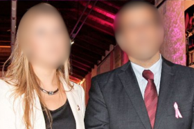 Recordada ex figura televisiva y político anunciaron que se convertirán en padres