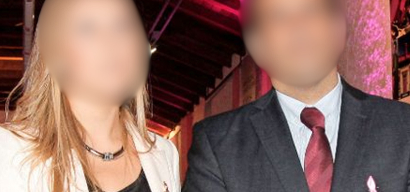 Recordada ex figura televisiva y político anunciaron que se convertirán en padres