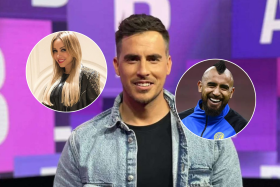 Arturo Vidal, Marité Matus, Camilo Huerta