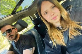 ÁLVARO BALLERO Y SU HIJA