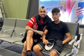 alonso vidal - arturo vidal - hija