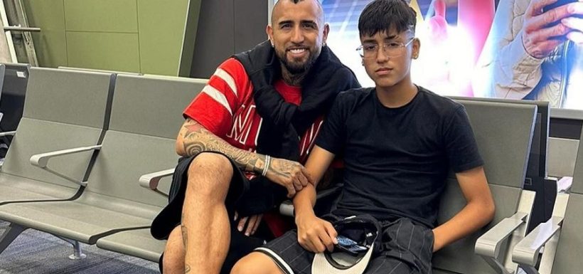 alonso vidal - arturo vidal - hija