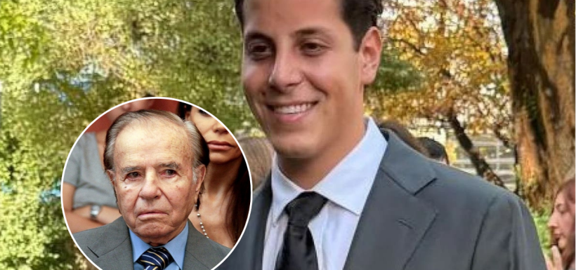 Máximo Menem, Carlos Menem