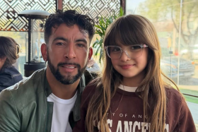 mauricio isla y su hija