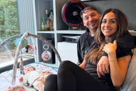 Karina León, Rodrigo Gallina
